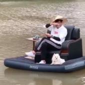 Float tube de luxe